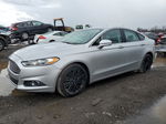 2014 Ford Fusion Se Silver vin: 3FA6P0HD8ER288537