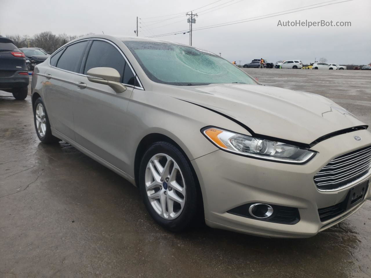 2015 Ford Fusion Se Gold vin: 3FA6P0HD8FR158467