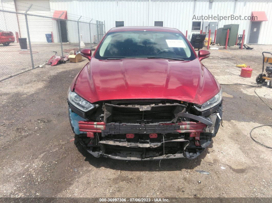 2015 Ford Fusion Se Красный vin: 3FA6P0HD8FR169761