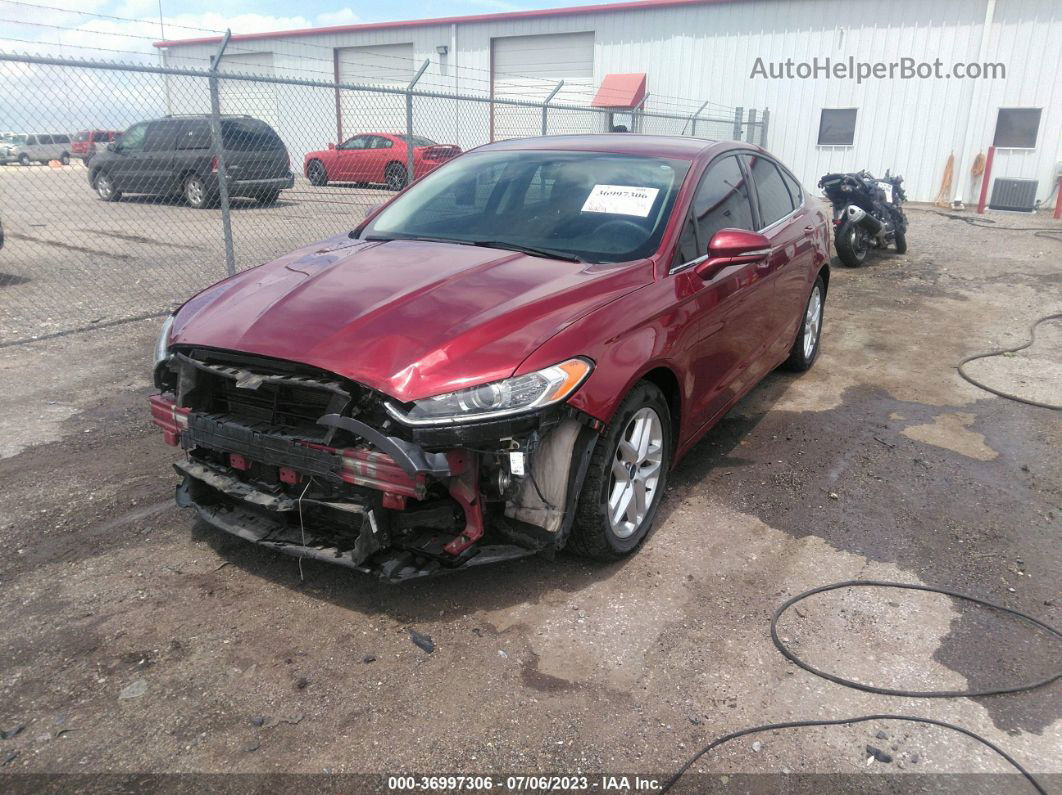 2015 Ford Fusion Se Red vin: 3FA6P0HD8FR169761