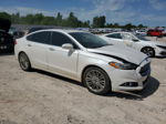 2015 Ford Fusion Se White vin: 3FA6P0HD8FR204024