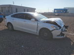 2015 Ford Fusion Se White vin: 3FA6P0HD8FR295005