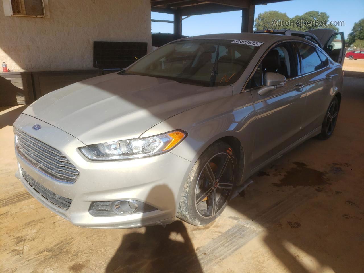 2016 Ford Fusion Se Золотой vin: 3FA6P0HD8GR183273