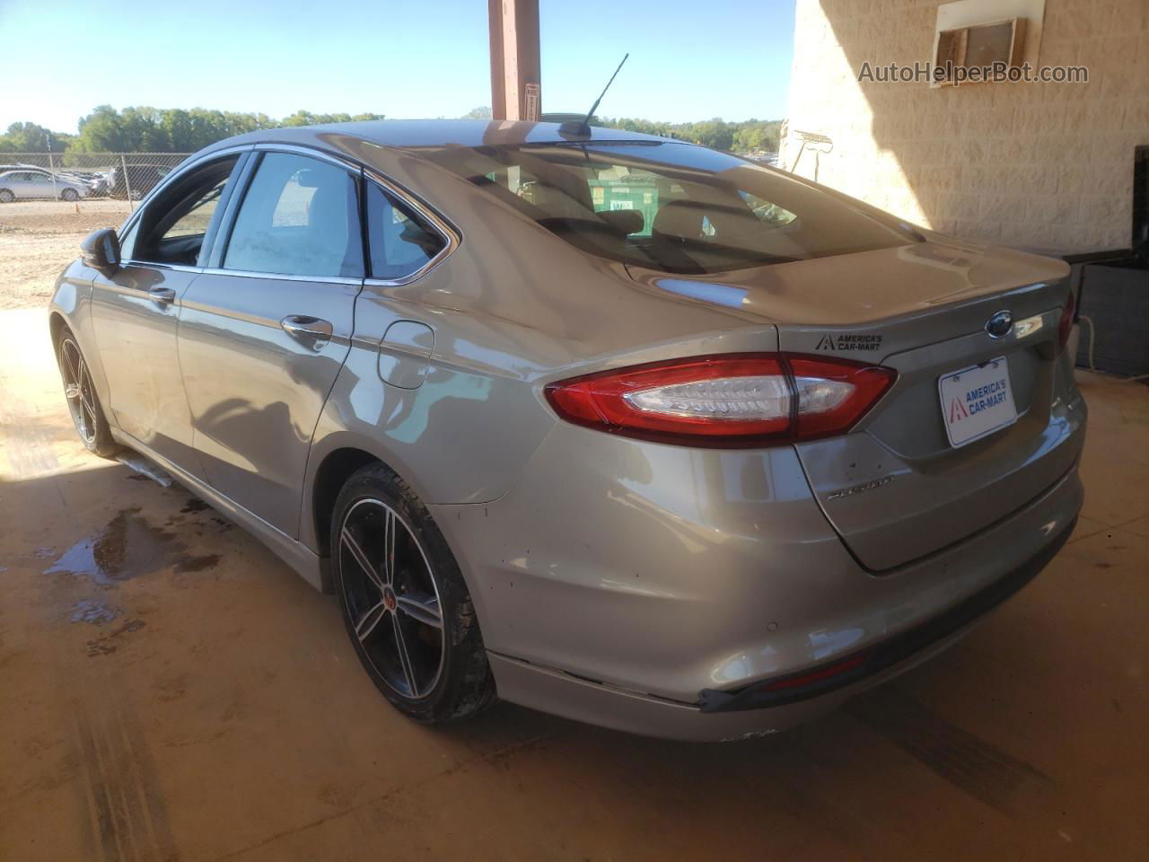 2016 Ford Fusion Se Золотой vin: 3FA6P0HD8GR183273