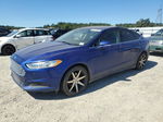 2016 Ford Fusion Se Blue vin: 3FA6P0HD8GR305002