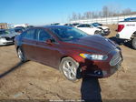 2016 Ford Fusion Se Burgundy vin: 3FA6P0HD8GR341885