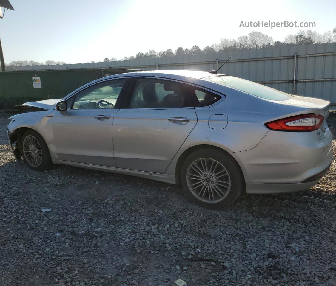 2016 Ford Fusion Se Silver vin: 3FA6P0HD8GR363532