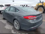 2017 Ford Fusion Se Gray vin: 3FA6P0HD8HR141199