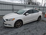 2017 Ford Fusion Se White vin: 3FA6P0HD8HR189365