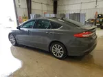 2017 Ford Fusion Se Gray vin: 3FA6P0HD8HR241545