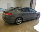 2017 Ford Fusion Se Gray vin: 3FA6P0HD8HR241545