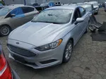 2017 Ford Fusion Se Silver vin: 3FA6P0HD8HR247720