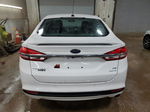 2017 Ford Fusion Se White vin: 3FA6P0HD8HR264047