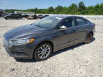 2017 Ford Fusion Se Gray vin: 3FA6P0HD8HR286548