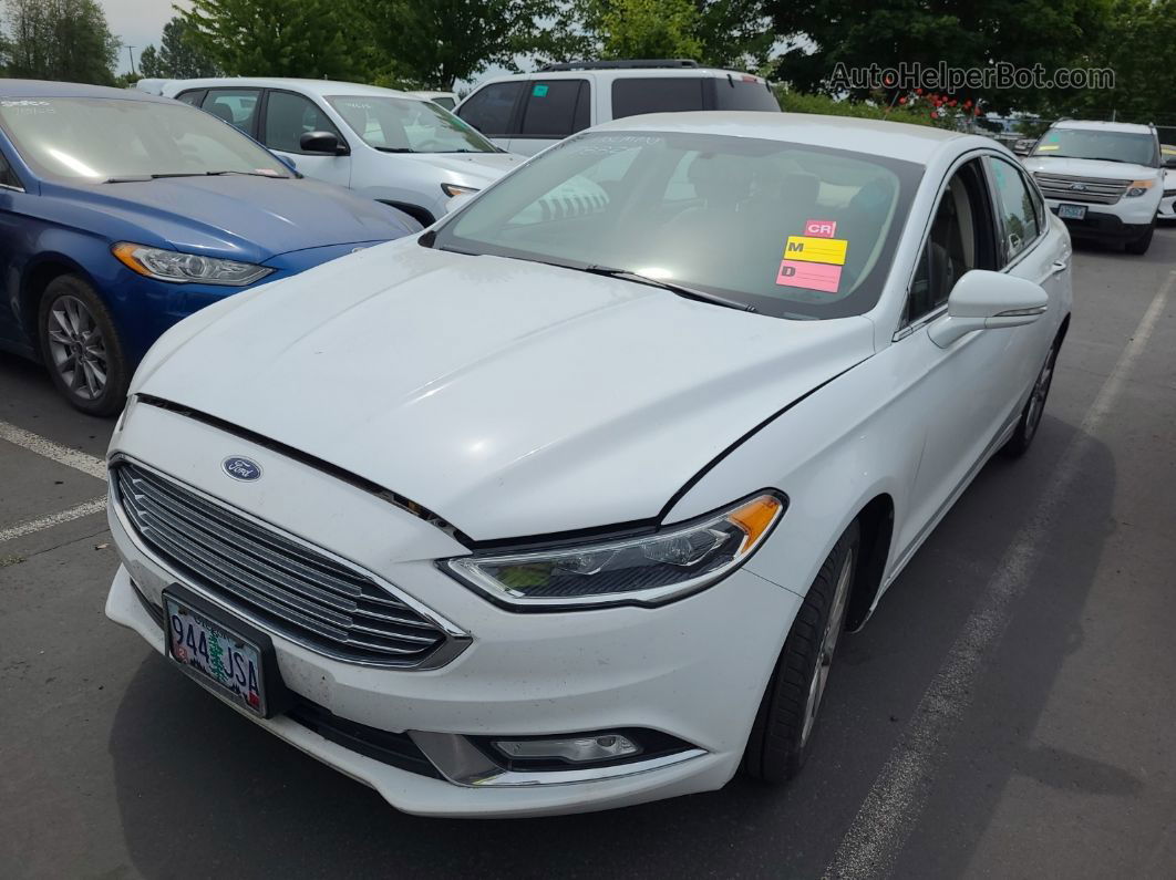 2017 Ford Fusion Se Unknown vin: 3FA6P0HD8HR287490