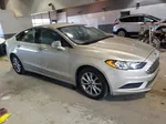 2017 Ford Fusion Se Beige vin: 3FA6P0HD8HR289336