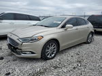 2017 Ford Fusion Se Желто-коричневый vin: 3FA6P0HD8HR318995