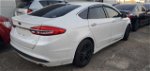 2017 Ford Fusion Se White vin: 3FA6P0HD8HR349485