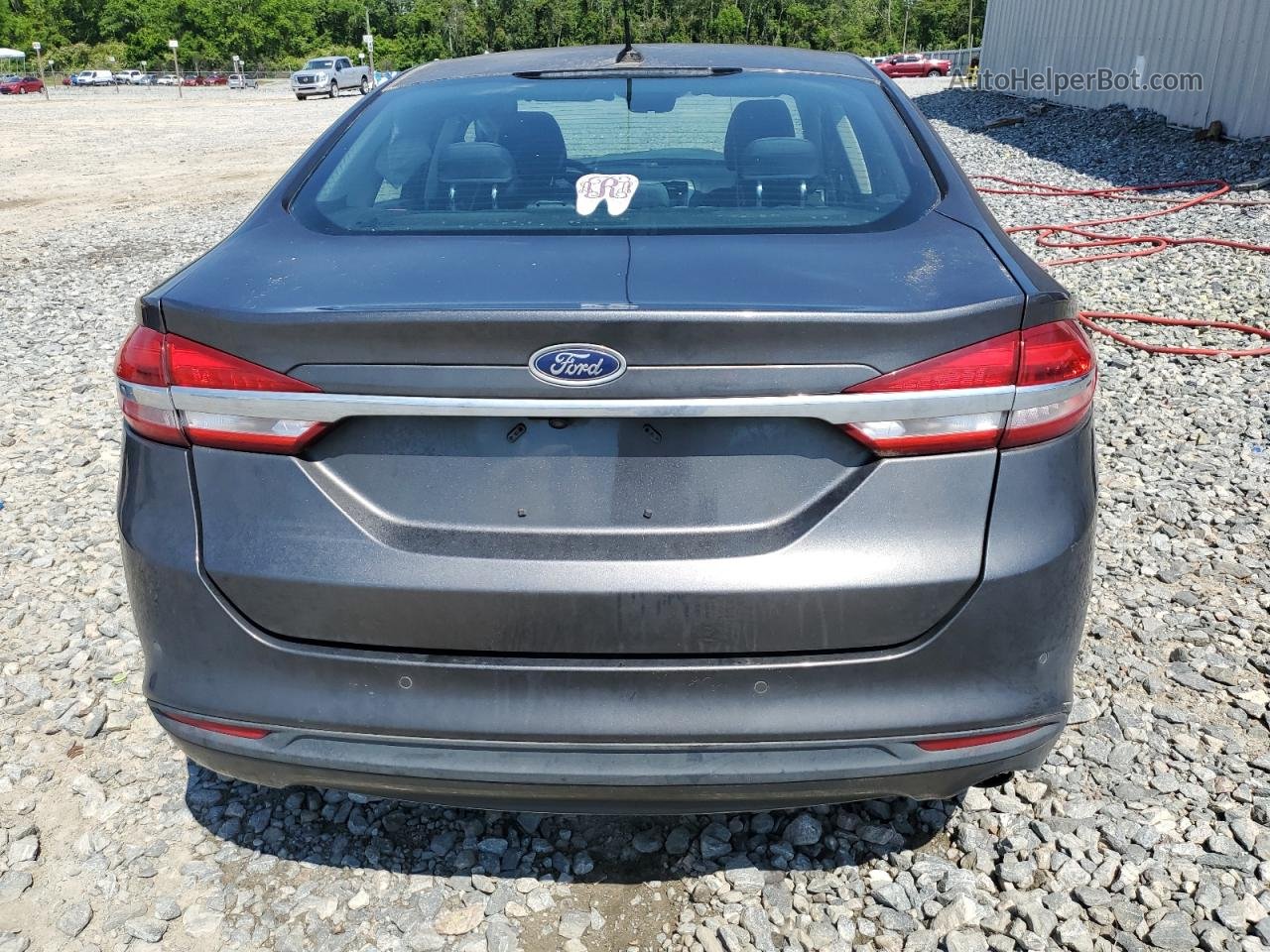 2018 Ford Fusion Se Gray vin: 3FA6P0HD8JR144190