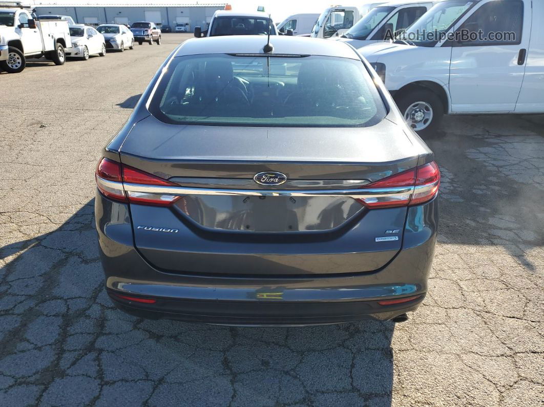 2018 Ford Fusion Se vin: 3FA6P0HD8JR156873