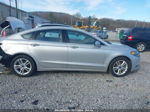 2018 Ford Fusion Se Silver vin: 3FA6P0HD8JR177772