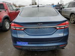 2018 Ford Fusion Se Blue vin: 3FA6P0HD8JR240630