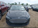 2018 Ford Fusion Se Black vin: 3FA6P0HD8JR256052