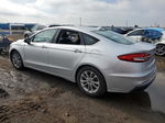 2019 Ford Fusion Se Silver vin: 3FA6P0HD8KR122045