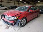 2020 Ford Fusion Se Red vin: 3FA6P0HD8LR146816