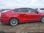 2020 Ford Fusion Se Red vin: 3FA6P0HD8LR167018