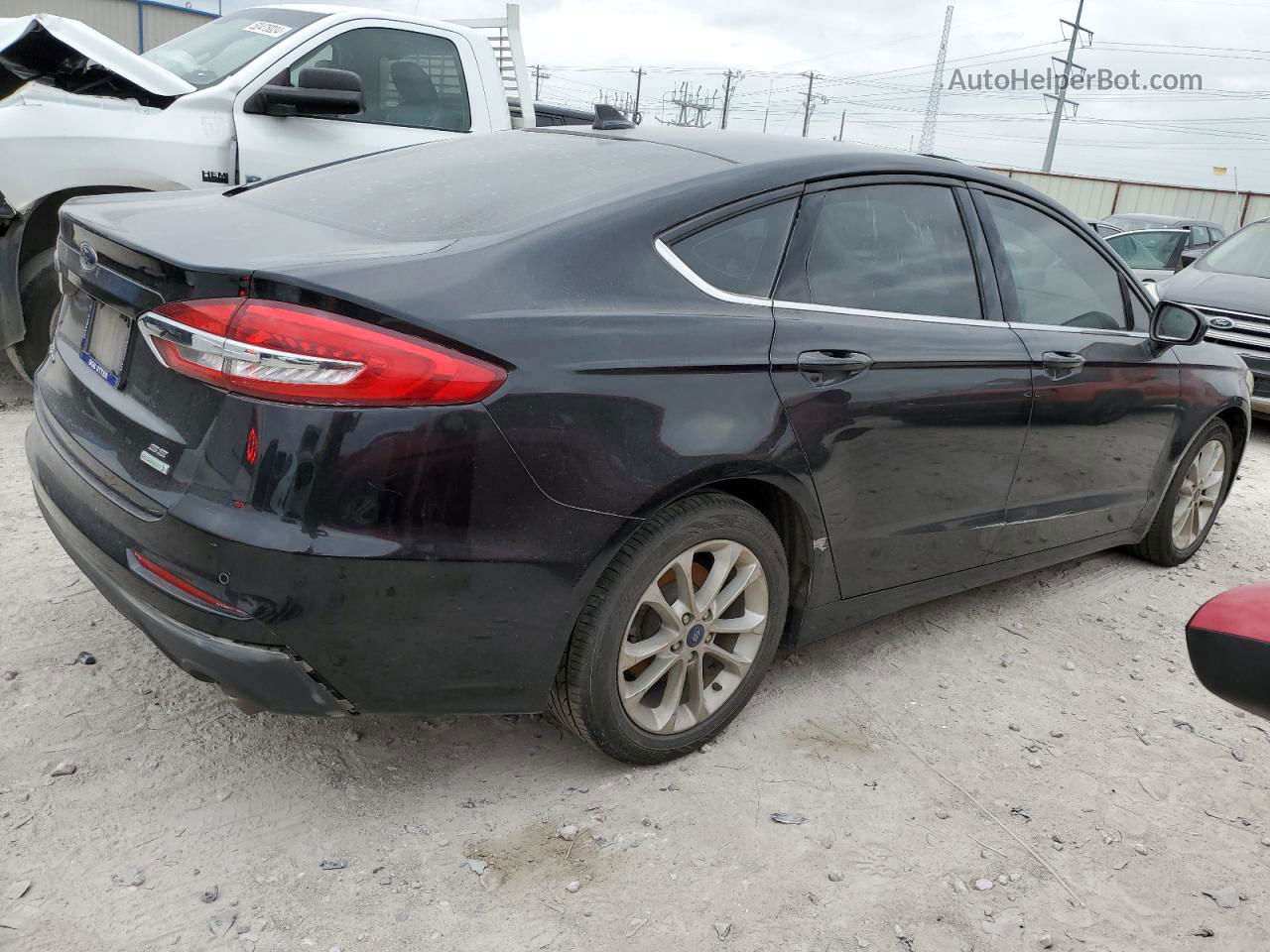 2020 Ford Fusion Se Charcoal vin: 3FA6P0HD8LR169173