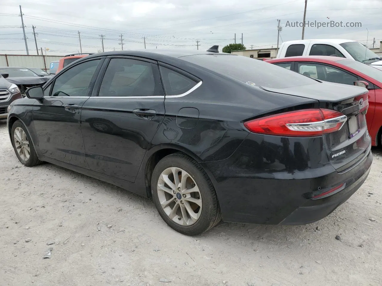 2020 Ford Fusion Se Угольный vin: 3FA6P0HD8LR169173