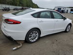 2020 Ford Fusion Se White vin: 3FA6P0HD8LR202074