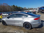 2020 Ford Fusion Se Silver vin: 3FA6P0HD8LR234541