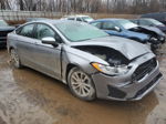 2020 Ford Fusion Se Silver vin: 3FA6P0HD8LR251176