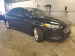 2014 Ford Fusion Se Black vin: 3FA6P0HD9ER121605