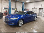 2014 Ford Fusion Se Blue vin: 3FA6P0HD9ER153826