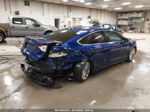 2014 Ford Fusion Se Blue vin: 3FA6P0HD9ER153826