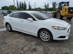 2014 Ford Fusion Se White vin: 3FA6P0HD9ER282147