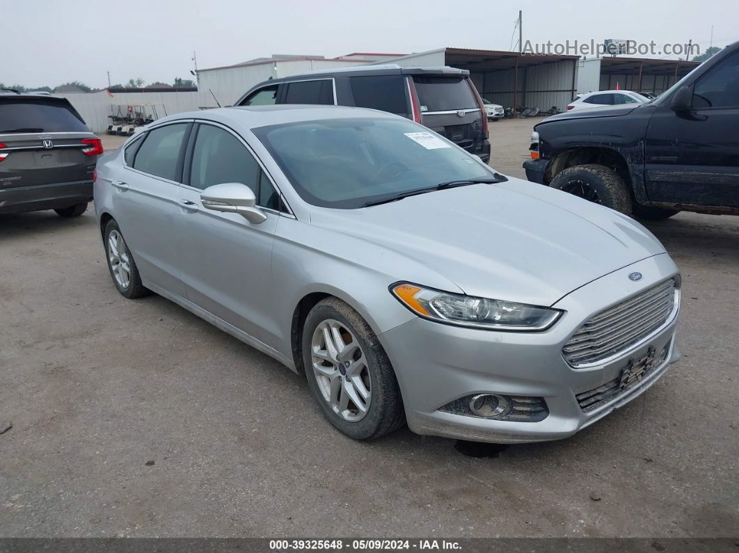 2015 Ford Fusion Se Silver vin: 3FA6P0HD9FR145551