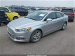 2015 Ford Fusion Se Silver vin: 3FA6P0HD9FR145551