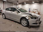 2016 Ford Fusion Se Silver vin: 3FA6P0HD9GR158866