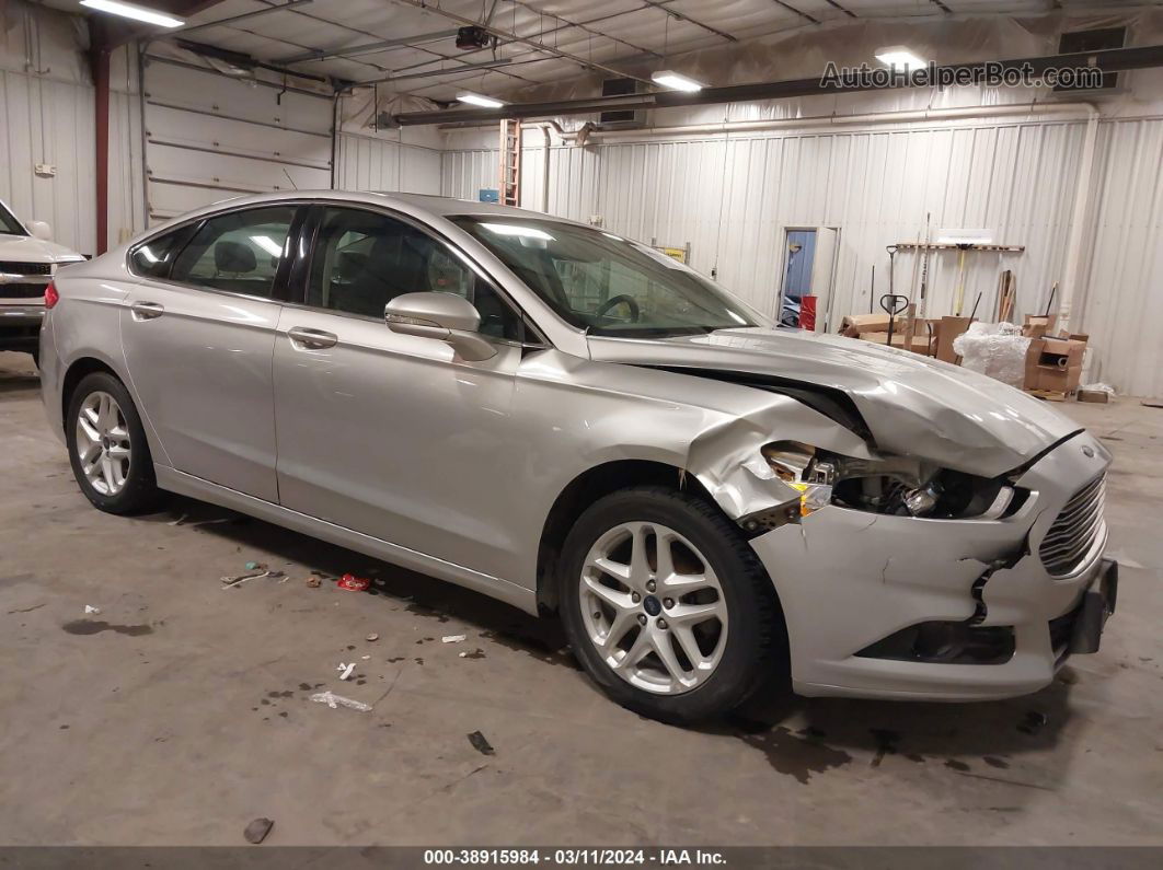 2016 Ford Fusion Se Серебряный vin: 3FA6P0HD9GR158866