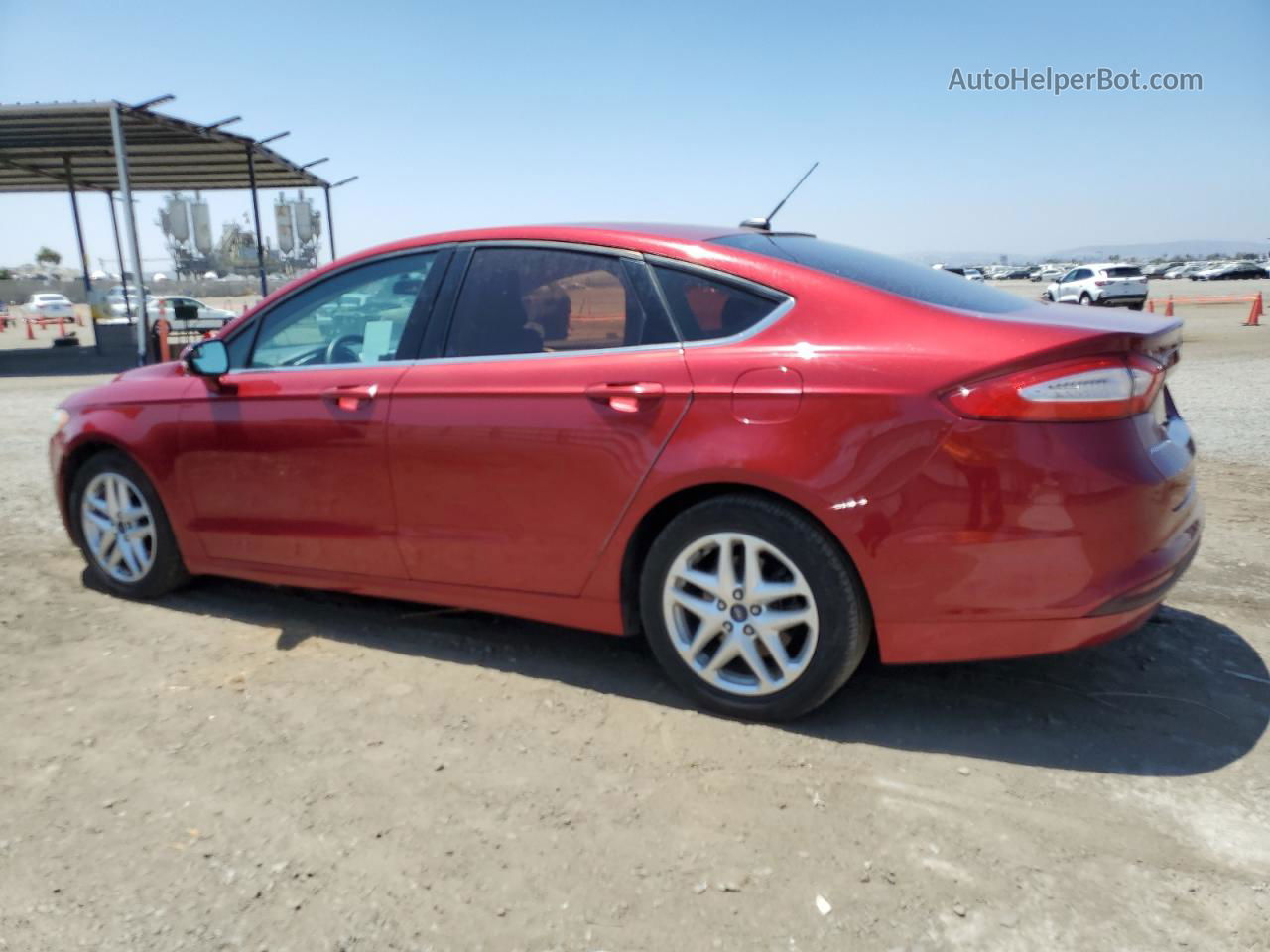 2016 Ford Fusion Se Burgundy vin: 3FA6P0HD9GR259437