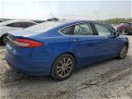 2017 Ford Fusion Se Blue vin: 3FA6P0HD9HR114240