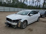 2017 Ford Fusion Se White vin: 3FA6P0HD9HR195840