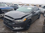 2017 Ford Fusion Se Gray vin: 3FA6P0HD9HR335336