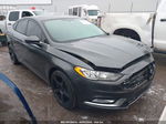 2017 Ford Fusion Se Gray vin: 3FA6P0HD9HR335336