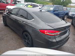 2017 Ford Fusion Se Gray vin: 3FA6P0HD9HR335336