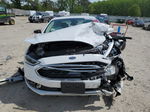 2018 Ford Fusion Se White vin: 3FA6P0HD9JR151732